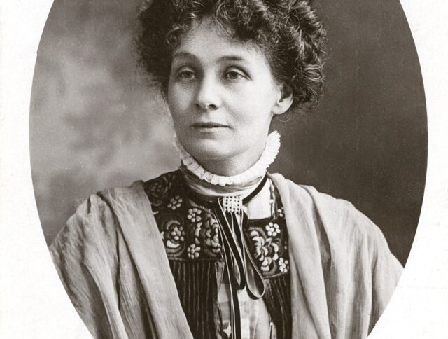 Emmeline Pankhurst, LSE Library, No restrictions, via Wikimedia Commons