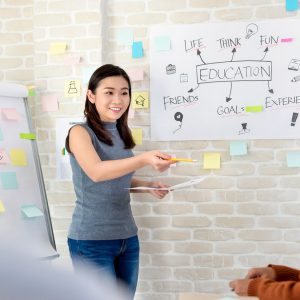 Educator conducting a Professional Development session