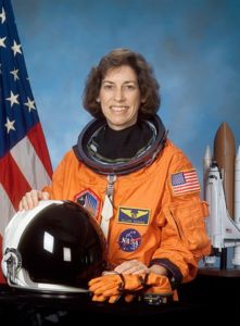 Female scientist