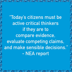 NEA Quote about the 6Cs Graphic created by Studies Weekly