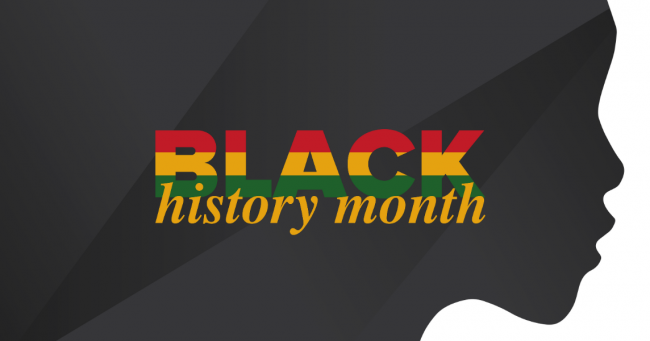 Black History Month banner