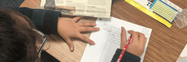 Jen-Mello-Student-Works-on-Paper-1200-x-400-px-Blog-Header Jen Mello's Students use Studies Weekly