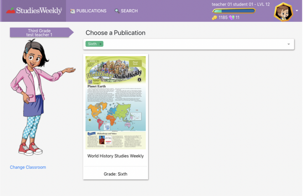 Studies Weekly Online Publication