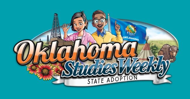 Oklahoma-studies-weekly Studies Weekly Oklahoma masthead logo