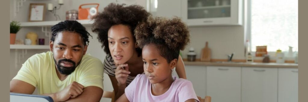 Parents engaged in child education