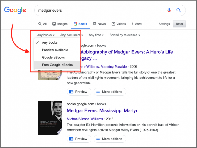 Free Google eBooks for Teachers
