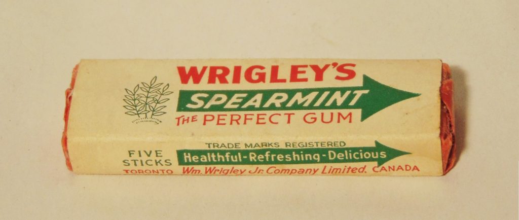 Gum from World War II era