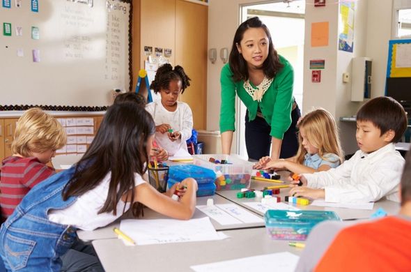 Teacher-with-Young-Students-Nov-2025 Bullying interference