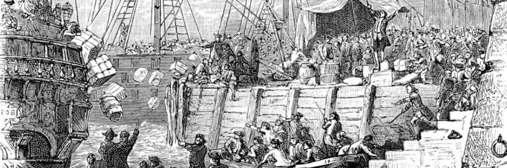 Boston Tea Party Studies Weekly Activity