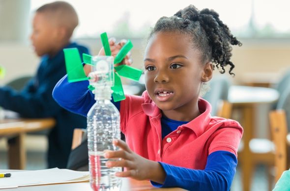 Project-based learning science lesson