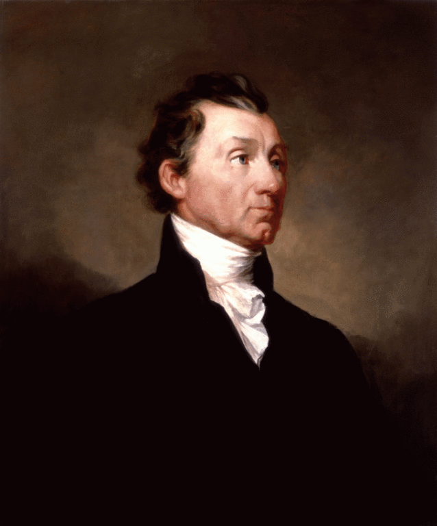 James Monroe painted by Samuel Morse