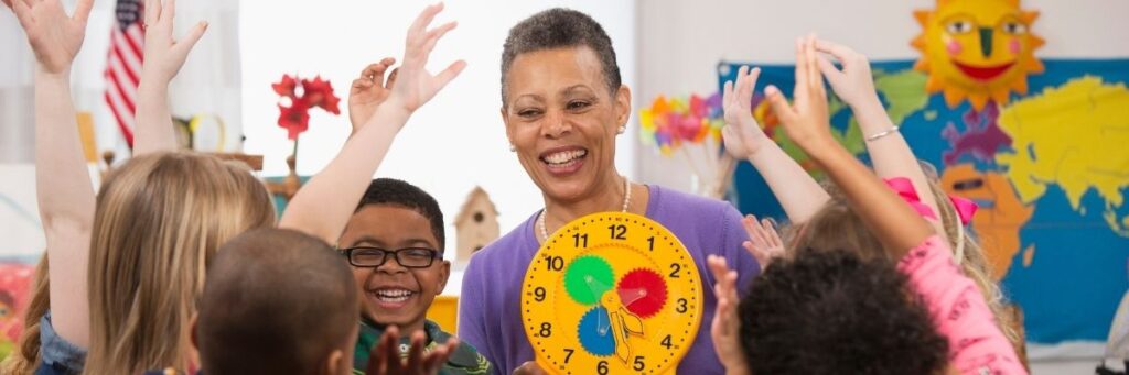 Teacher-with-Clock-October-2025 Jump-start the second half of the school year
