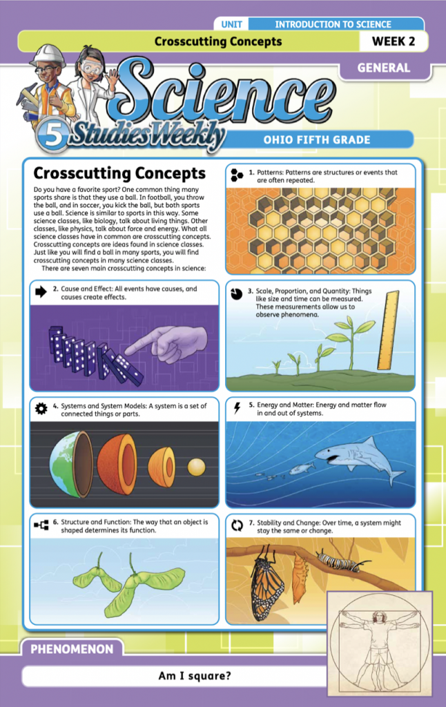 Studies Weekly science second grade publication