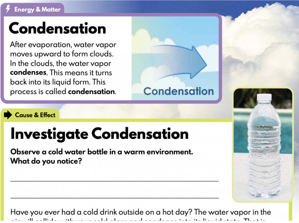 Studies Weekly science hands-on activity