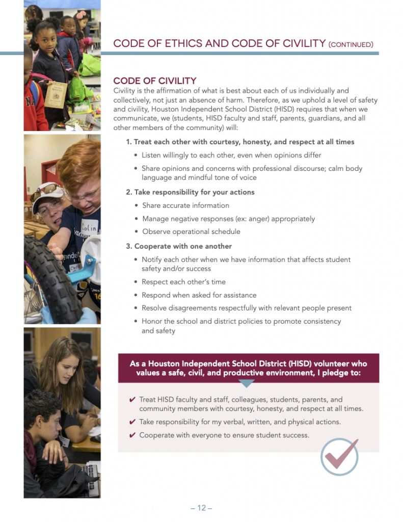Code of Civility Code of Civility