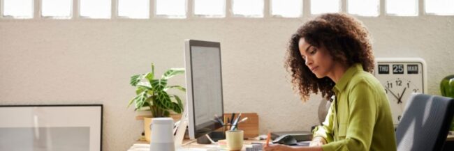 School board member evaluating curriculum