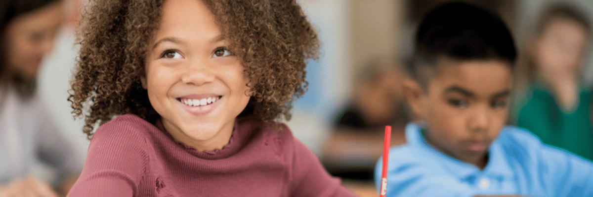 Student-smiling Young student