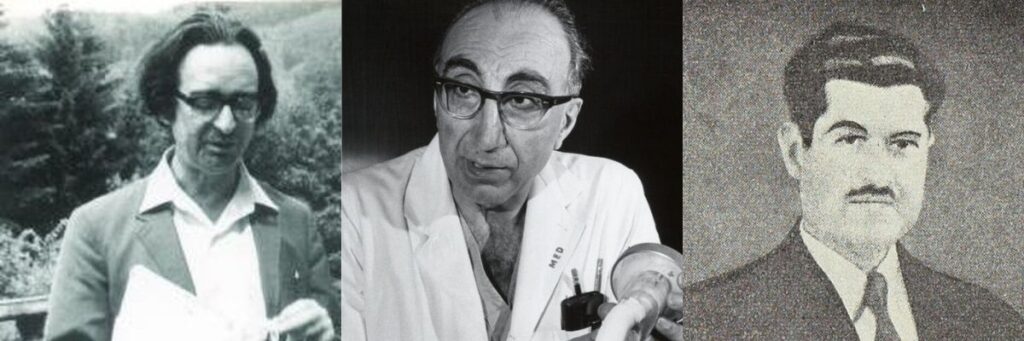 Arab American scientists: Frank Harary, Michael E. DeBakey, and Hassan Kamel Al-Sabbah