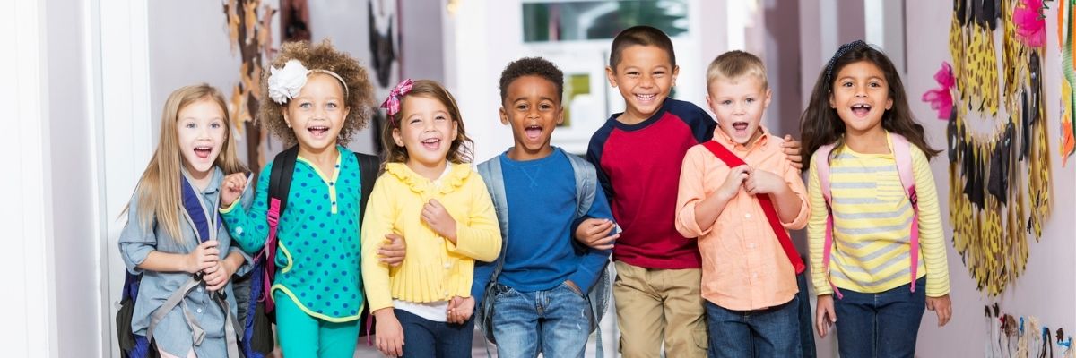 Happy-students-with-good-attendance Happy students with good attendance