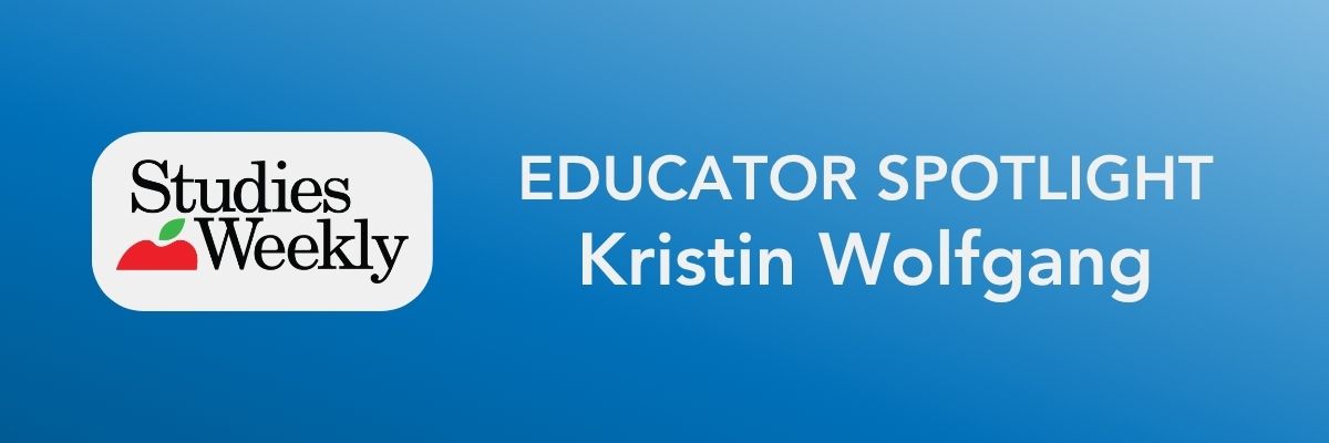 Stack of studies weekly materials on a table