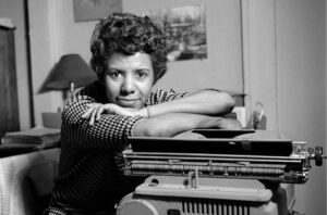 Lorraine Hansberry, author of A Raisin in the Sun