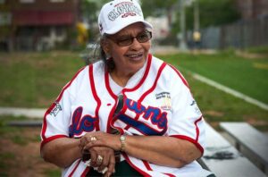 Mamie Johnson, Black female baseball player