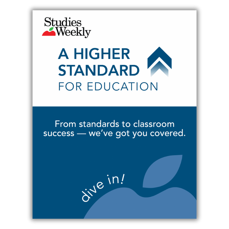 Image of the Cover of the Studies Weekly 2025 Product Guide