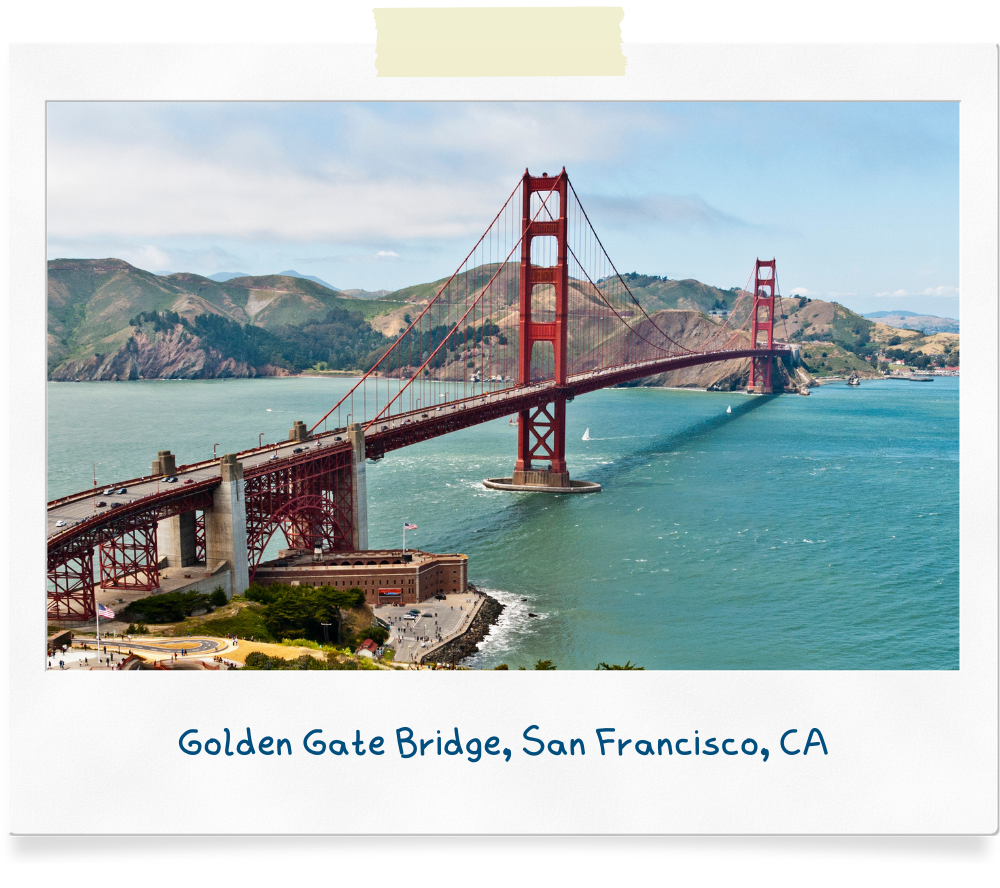 Golden Gate Bridge, San Francisco, CA