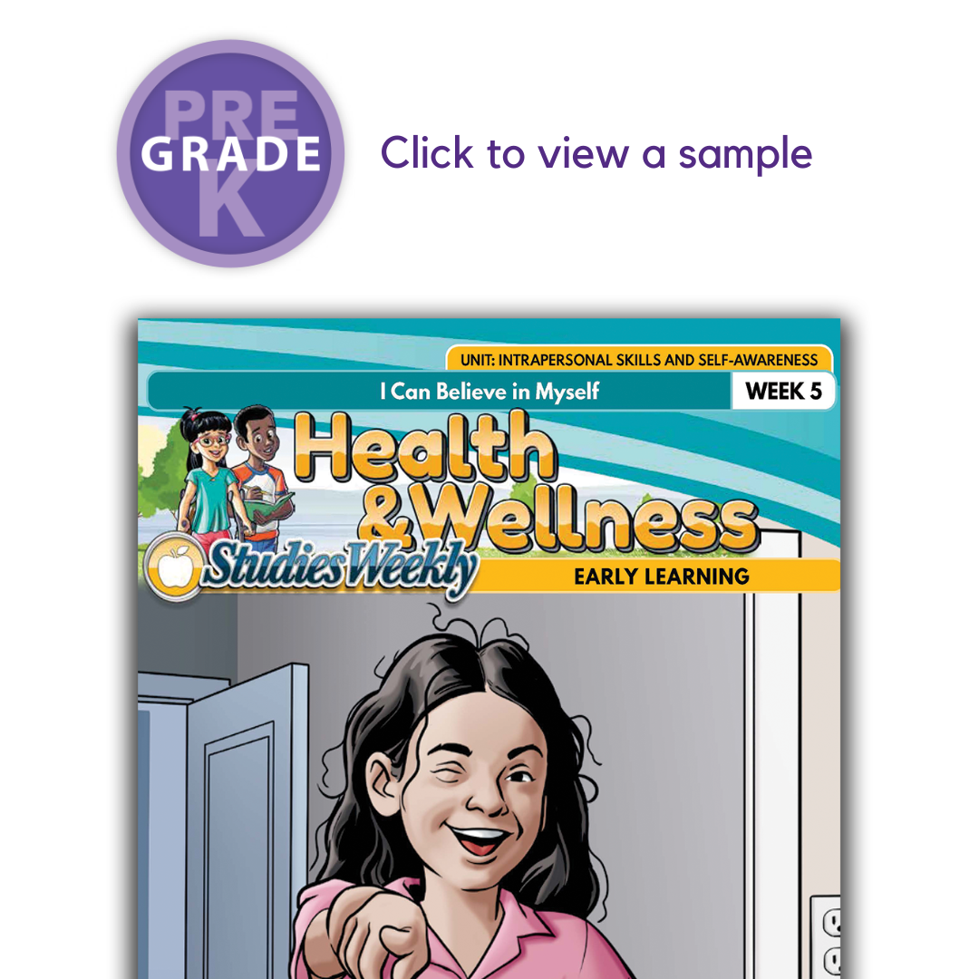 Health and wellness curriculum studies weekly