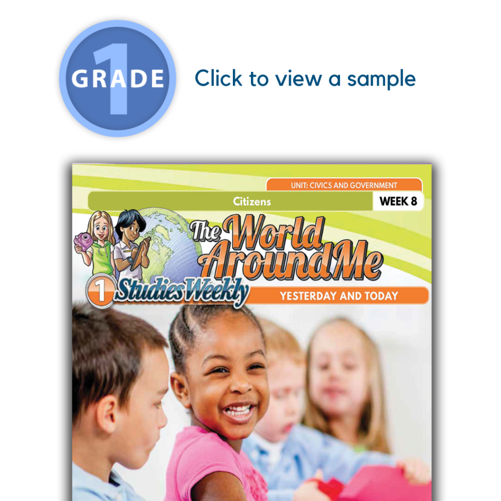 The World Around Me Studies Weekly 1st Grade