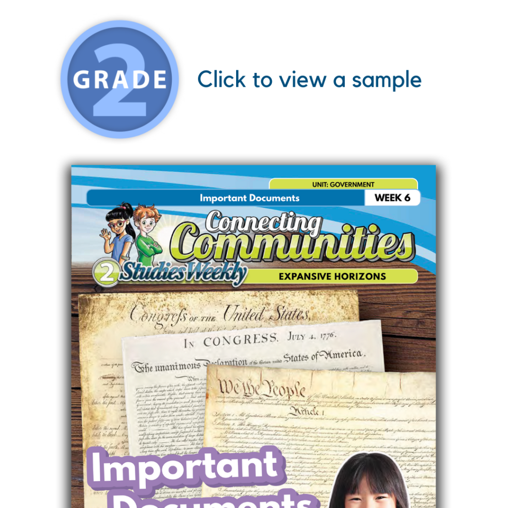 Connecting Communities Studies Weekly 2nd Grade