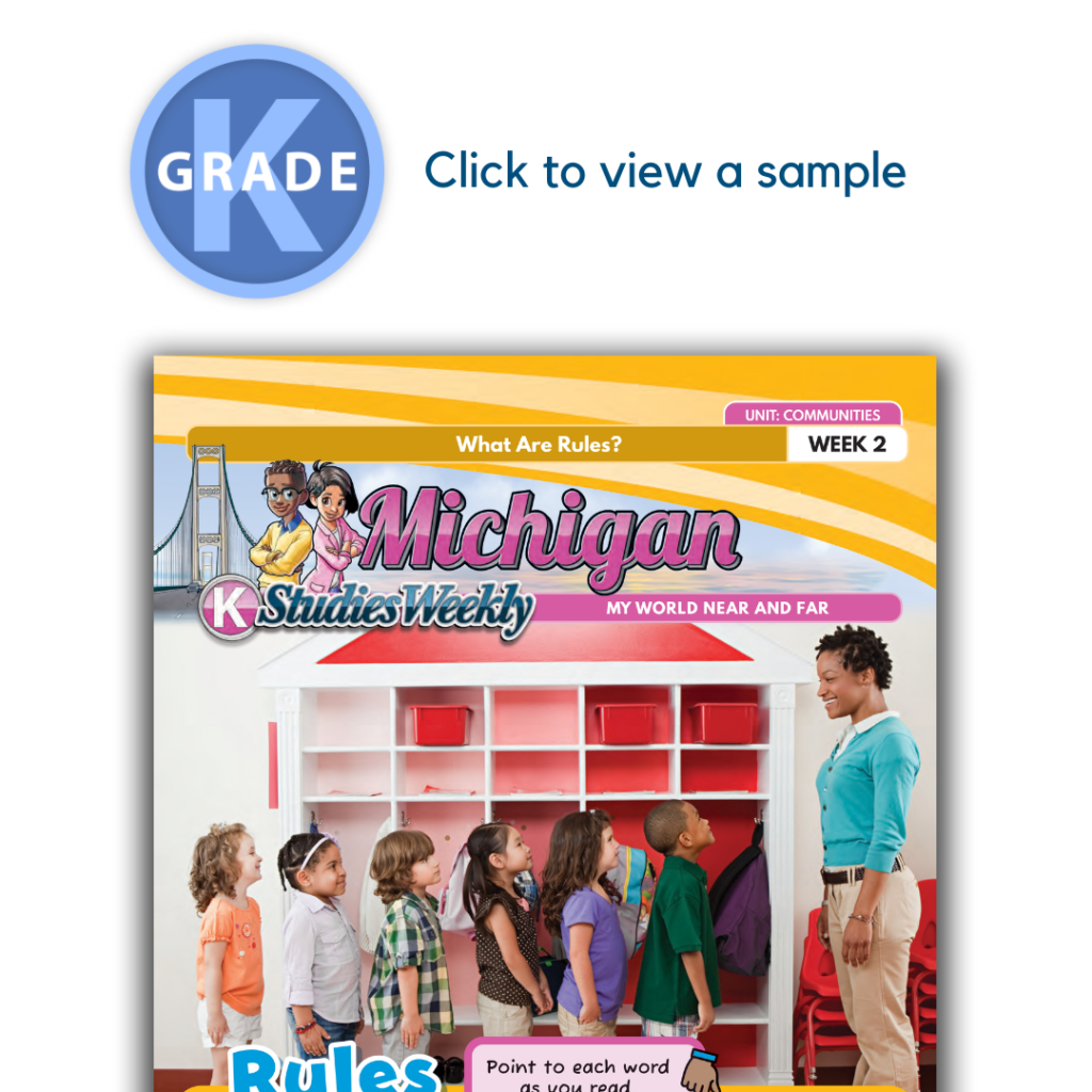 Michigan Social Studies Kindergarten