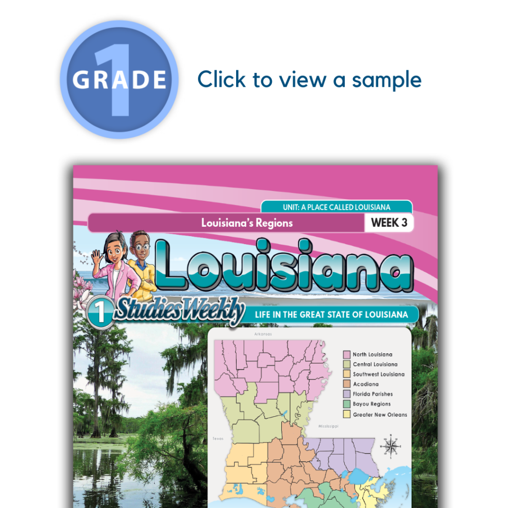 Louisiana Social Studies Grade 1