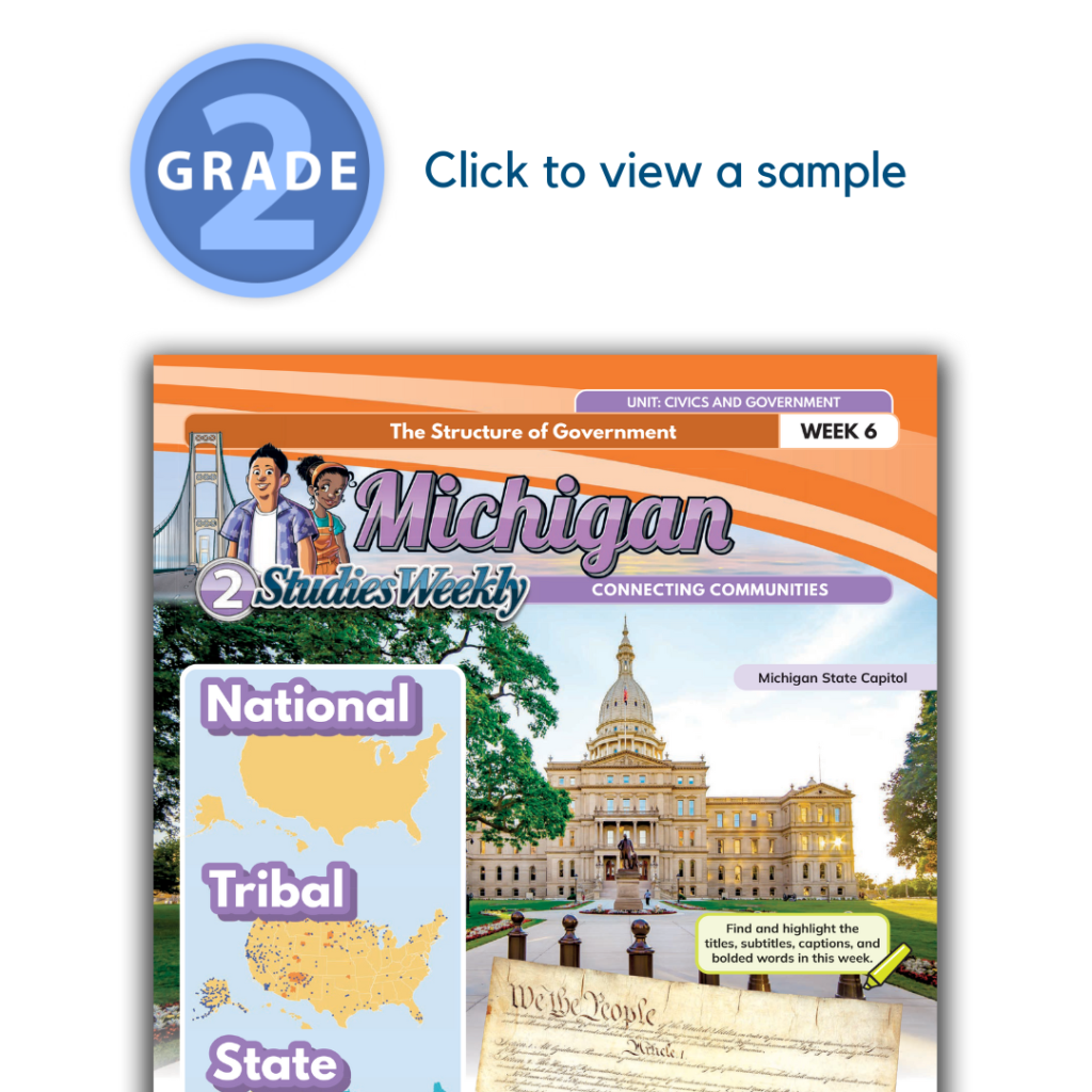 Michigan Social Studies 2nd Grade