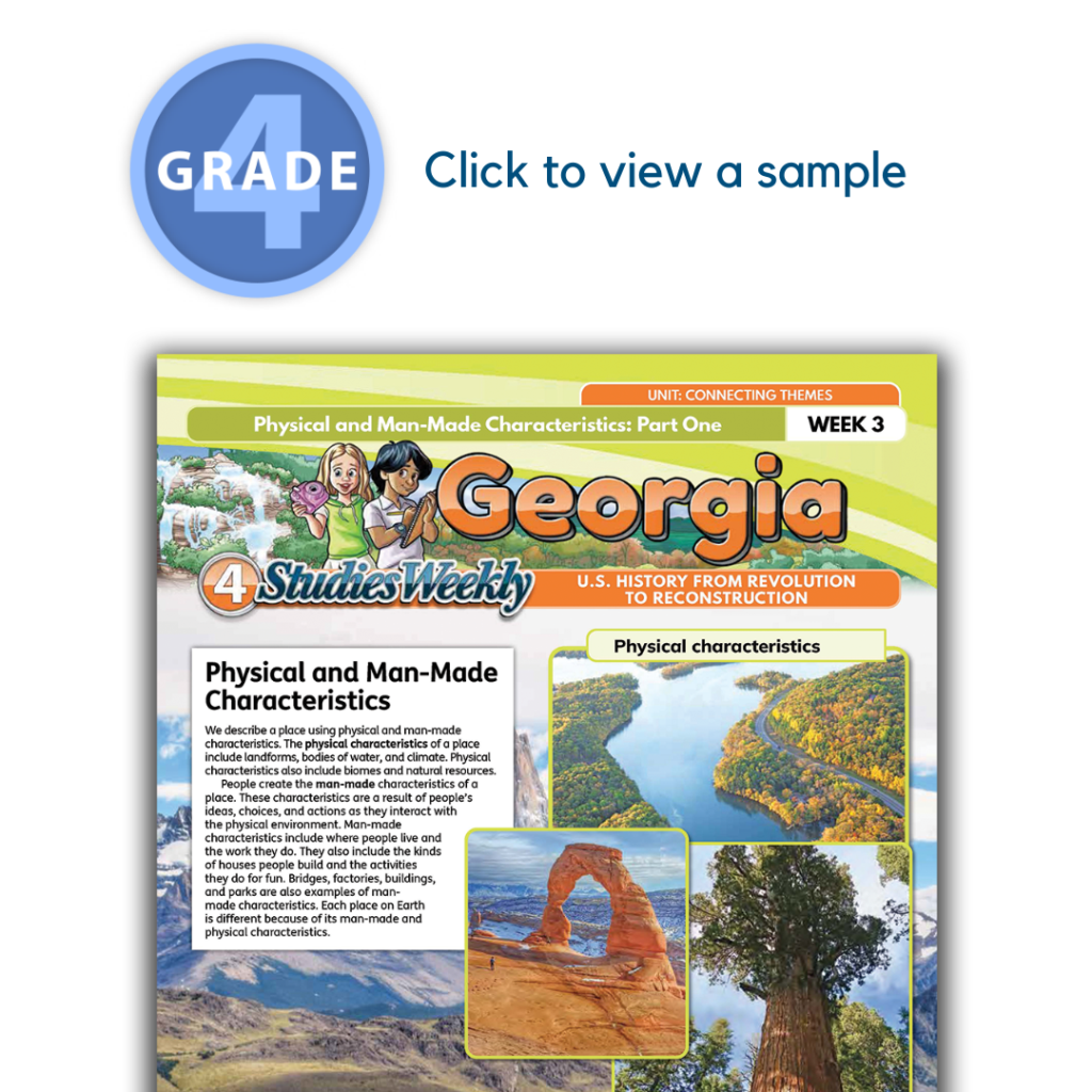 Georgia Social Studies 4th Grade