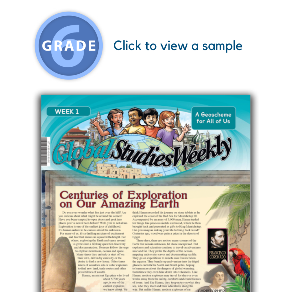 Global Studies Weekly 6th Grade