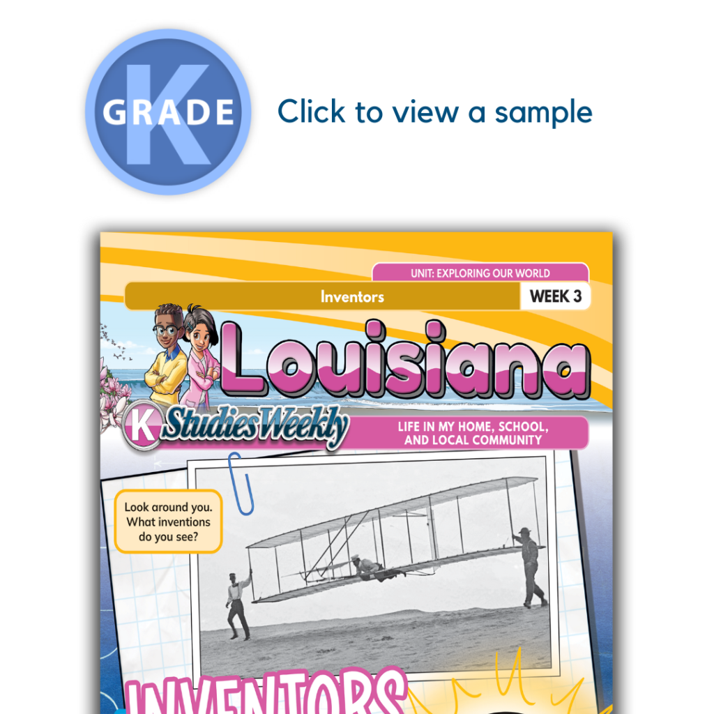Louisiana Social Studies Kindergarten