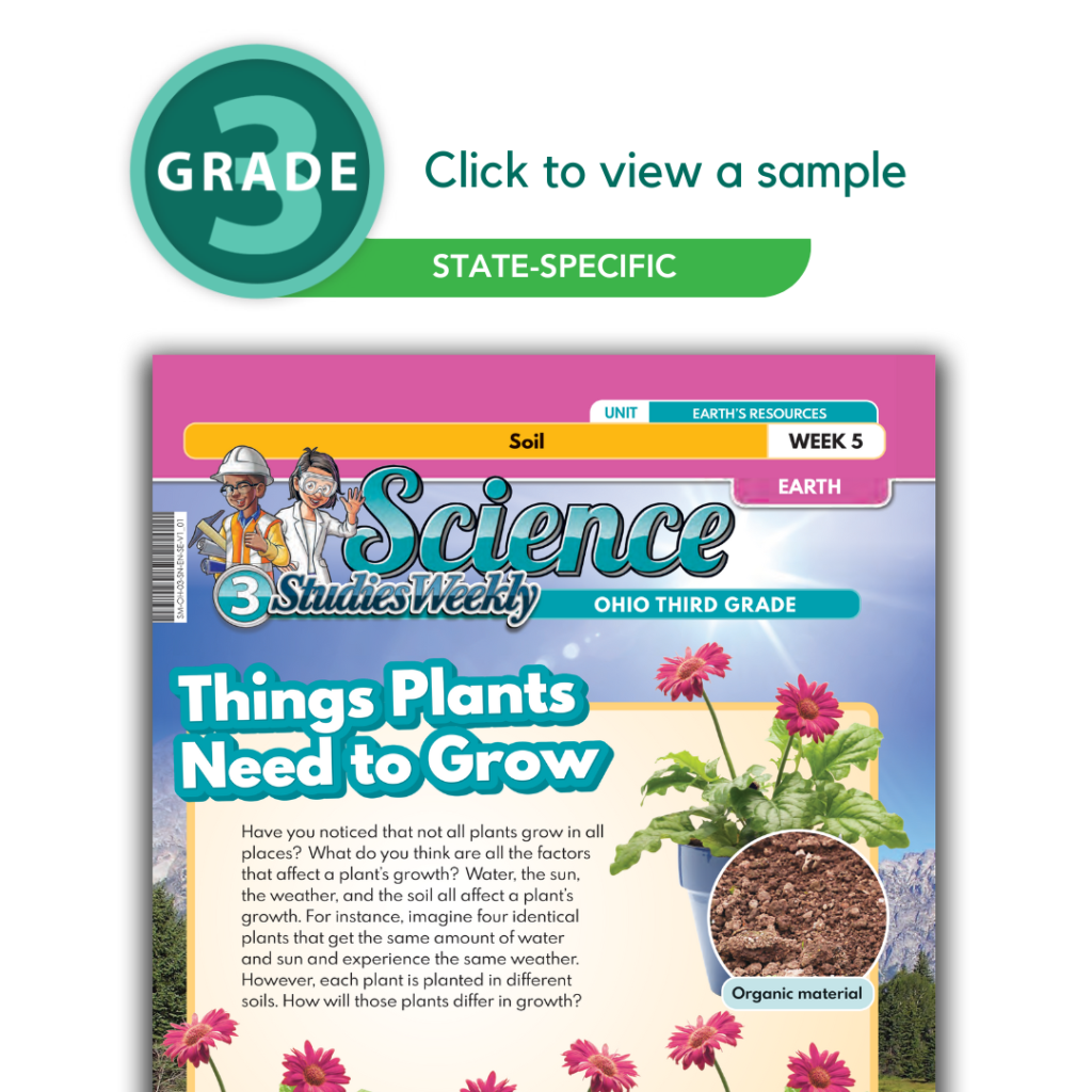 Ohio Science 3rd Grade