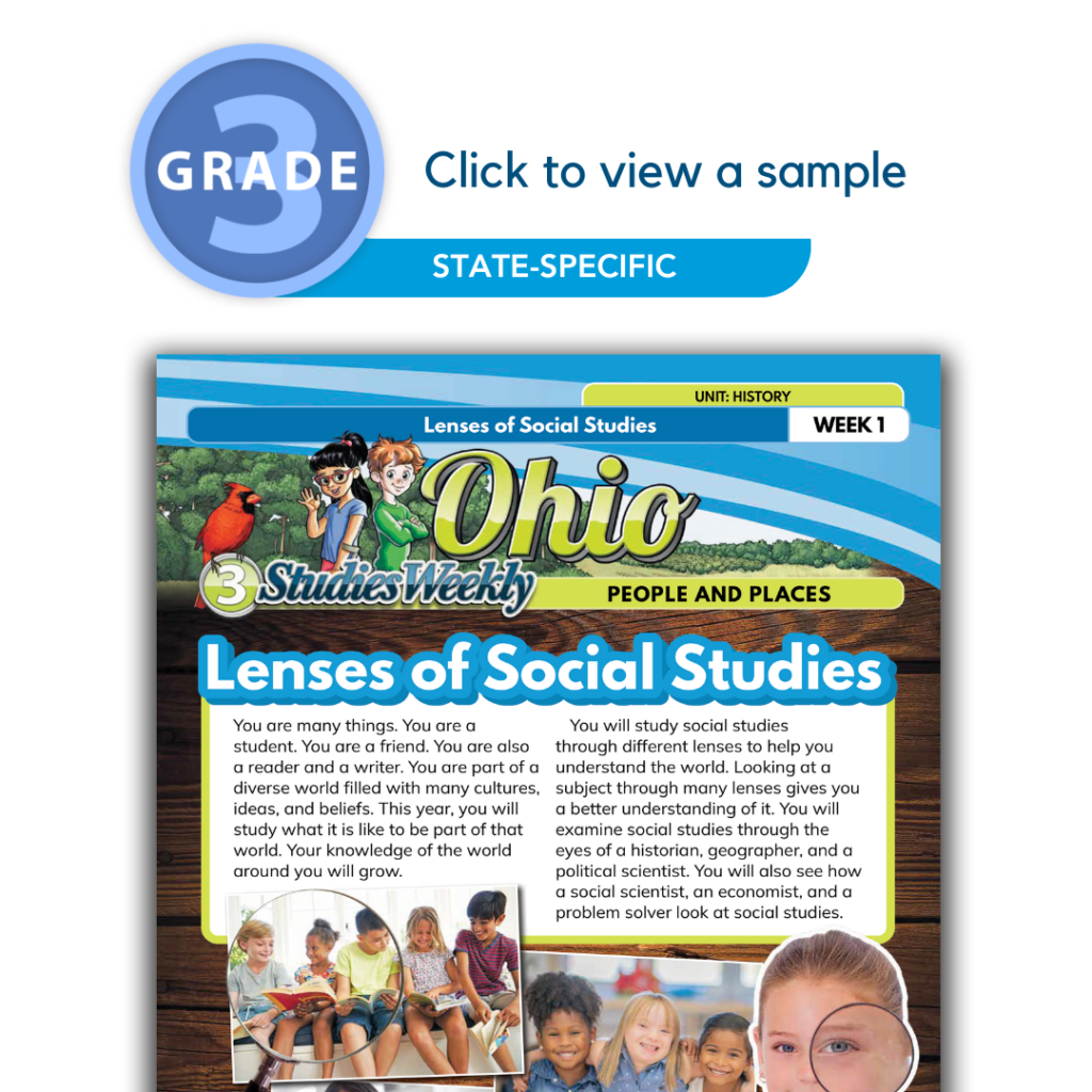Ohio 3rd Grade Social Studies