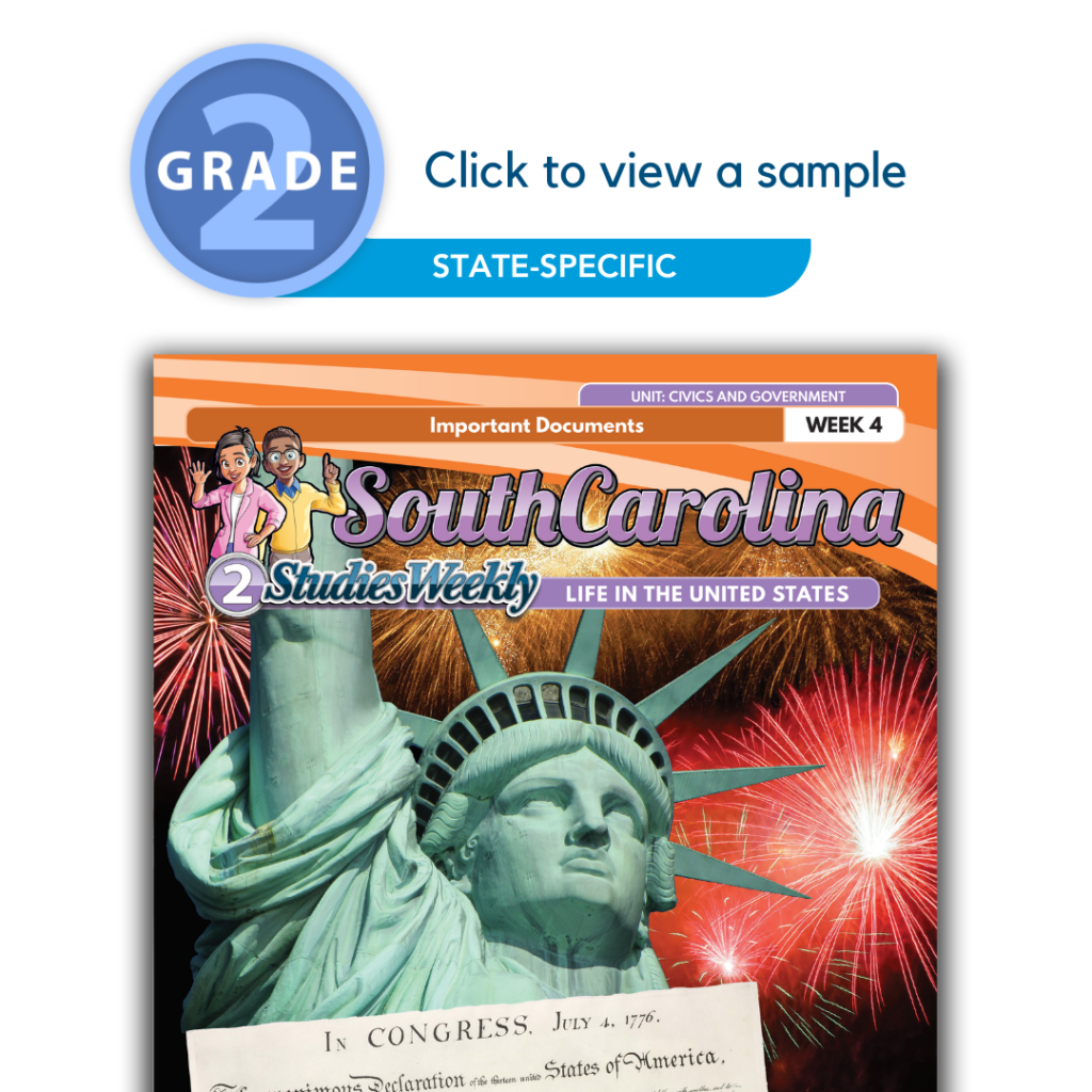 South Carolina Social Studies 2nd Grade