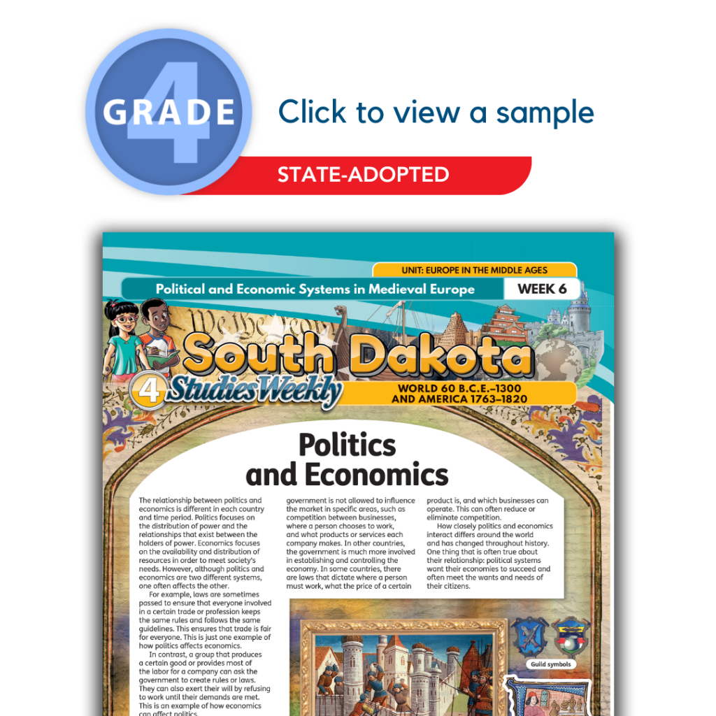 South Dakota Social Studies 4th Grade