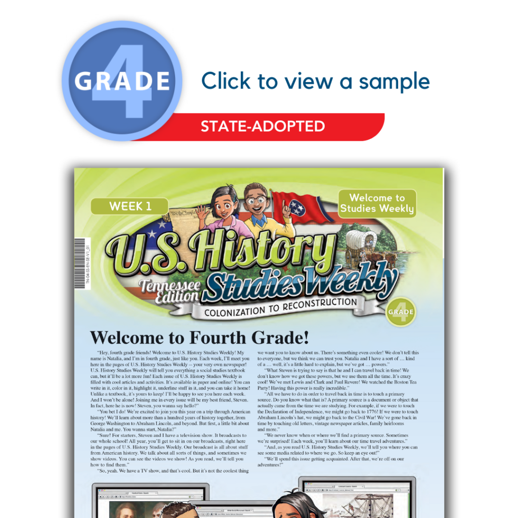 TN Social Studies 4th Grade