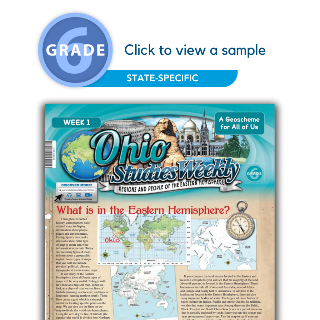 Ohio 6th Grade Social Studies