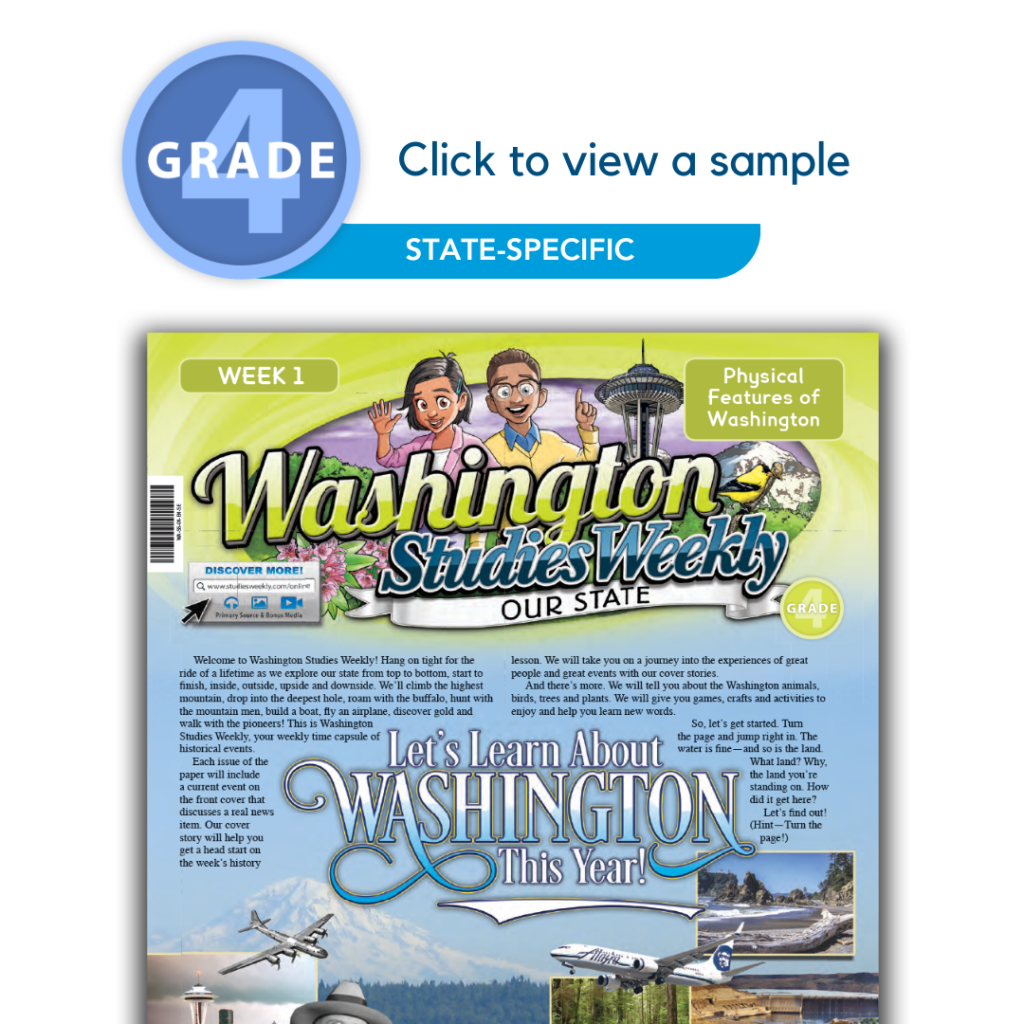 WA 4th Grade Social Studies