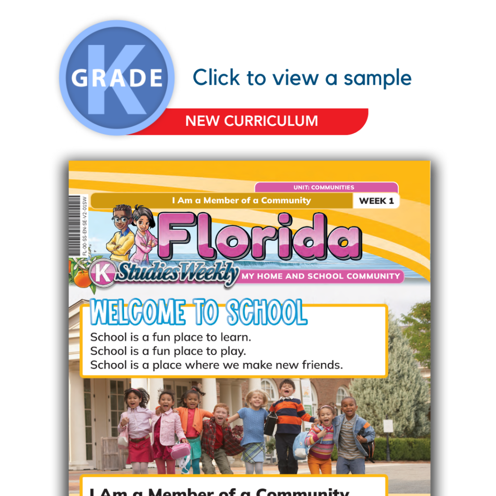 Florida Social Studies Kindergarten