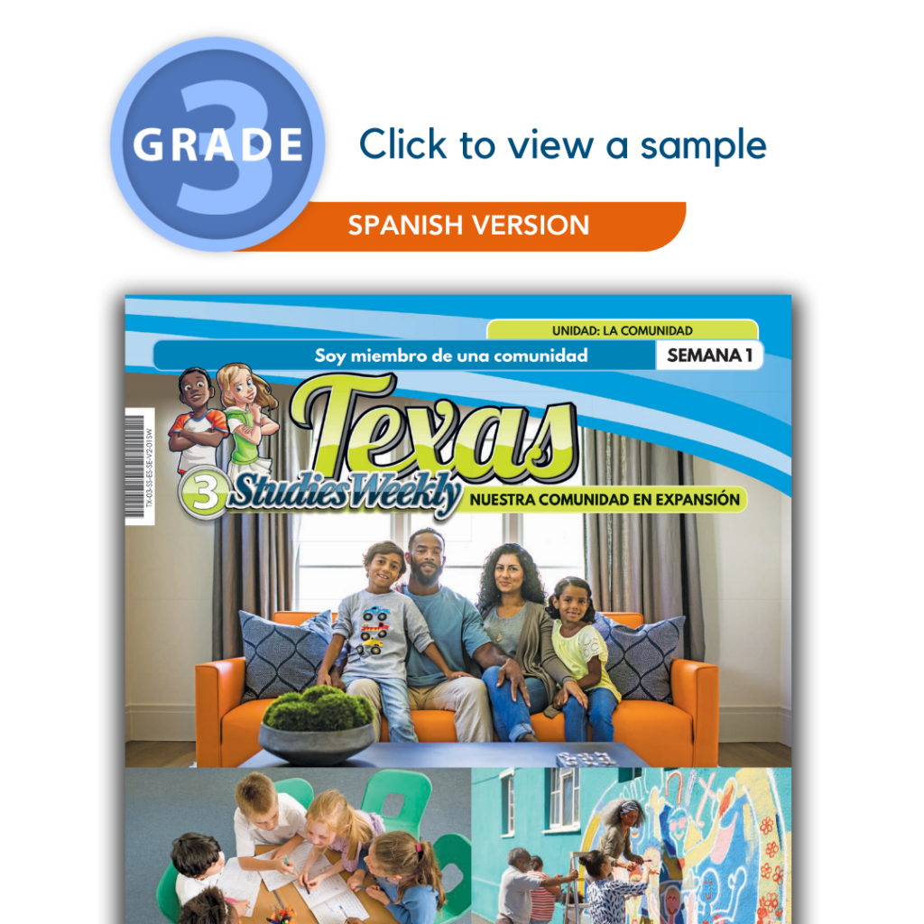 Texas Spanish Social Studies 3rd Grade