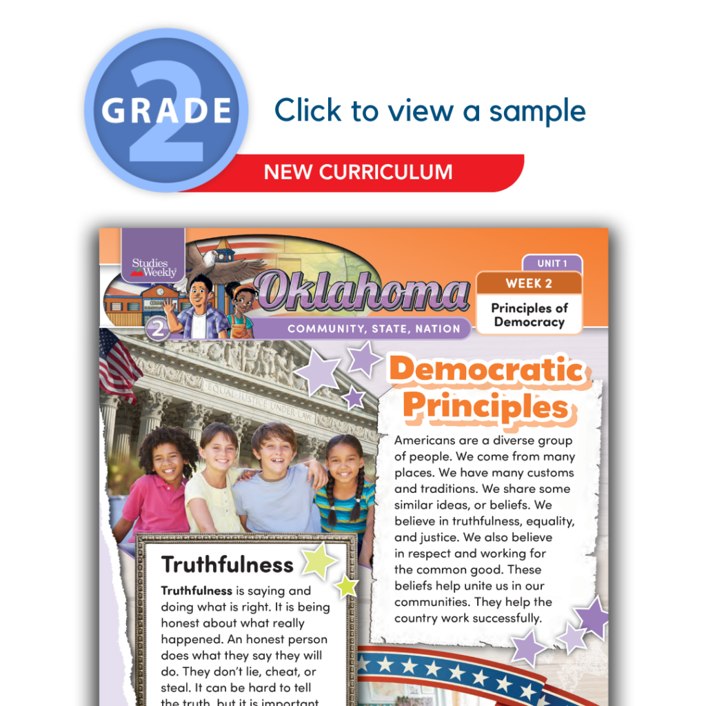 Oklahoma Social Studies 2nd Grade