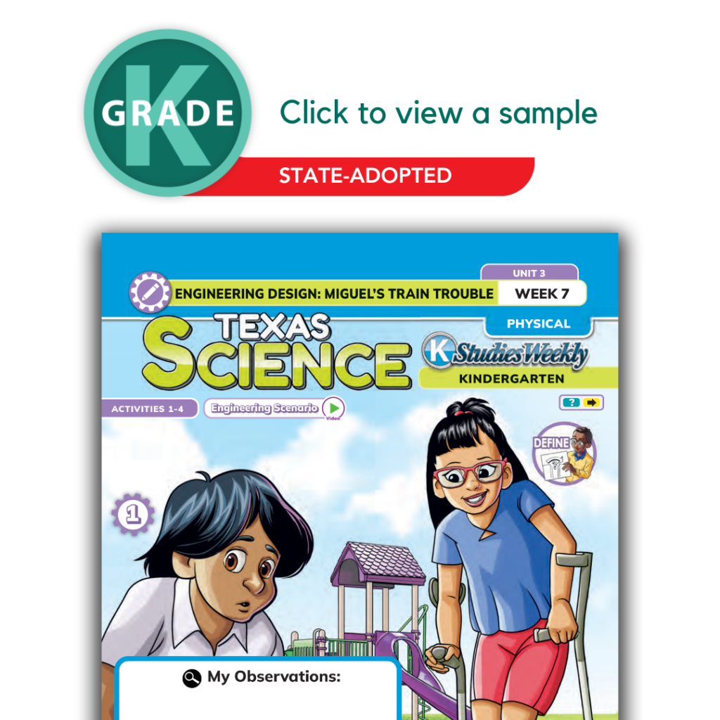 Texas Science Kindergarten