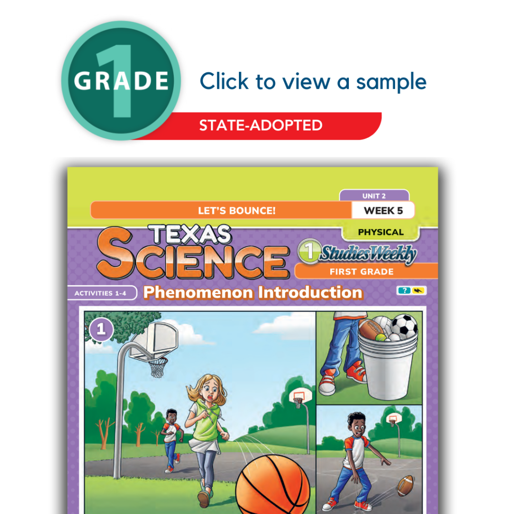 Texas Science 1st Grade