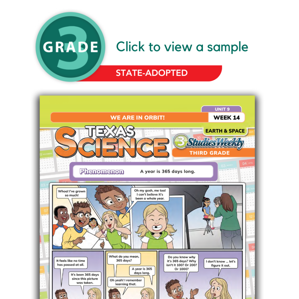 Texas Science 3rd Grade